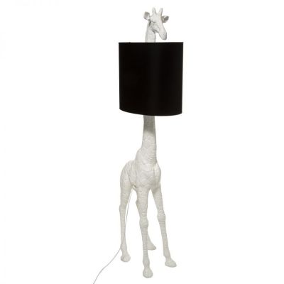 Lampa Żyrafa 180cm z czarnym kloszem  - Atmosphera
