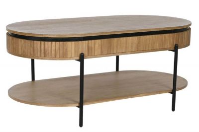 Ława drewniana Elegant z lamelami - Item International