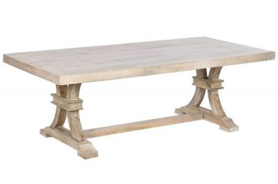 Ława drewniana stolik Stylized natur 150x70 cm - Item International