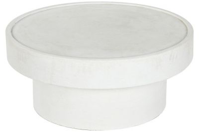 Ława okrągła Cement biała ivory - Item International
