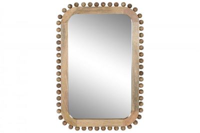 Lustro drewniane Bubble 60x90 cm - Item International