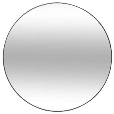 Lustro okrągłe czarne 76cm - Atmosphera