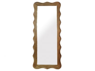 Lustro ścienne Wave drewno mango 181 cm 