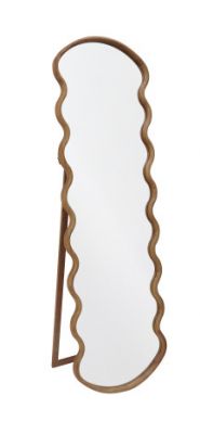 Lustro stojące drewniane Wave 163 cm