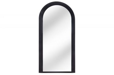 Lustro Wave Art Deco czarne - Invicta Interior