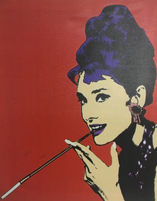 Obraz Audrey Hepburn Pop Art  