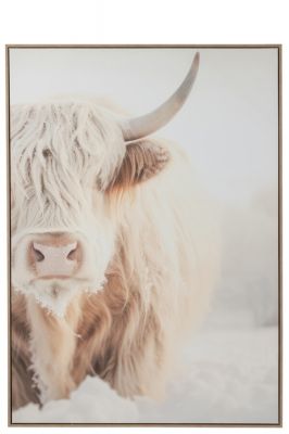 Obraz Highland Yak 143 x 103 cm beige