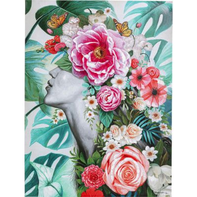 Obraz Touched Flower Lady 120x90  - Kare Design