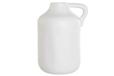 Ogromny Wazon ceramiczny Santorini biały 50 cm - Item International