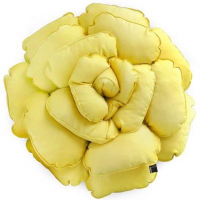Poduszka Cushion Bloom light yellow