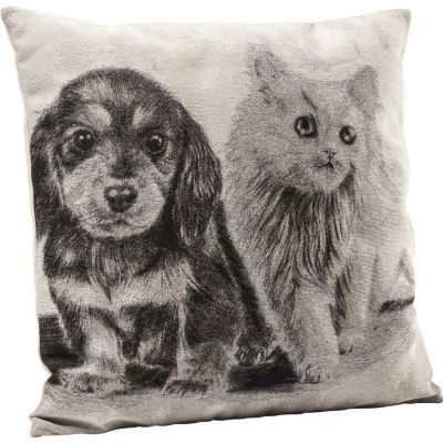 Poduszka Little Cat & Dog 45x45 cm