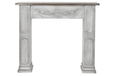 Portal kominkowy bielony - Item International