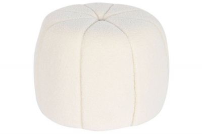 Puf Boucle Pumpkin biały - Item International