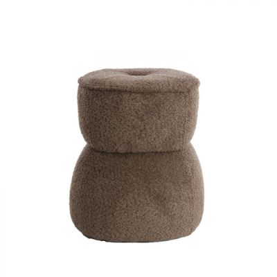 Puf tapicerowany La Bunu mocha mousse  - Light & Living