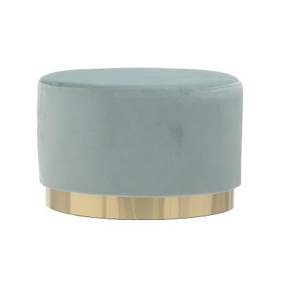 Puf Veloute Stool zielony 52 cm - Inart