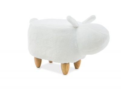 Pufa Rabbit biała