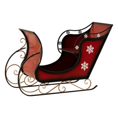 Sanie Św. Mikołaja duże