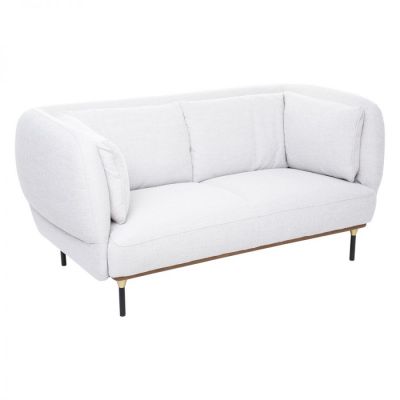 Sofa Cube elegant perłowo szara