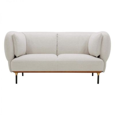 Sofa Cube elegant perłowo szara