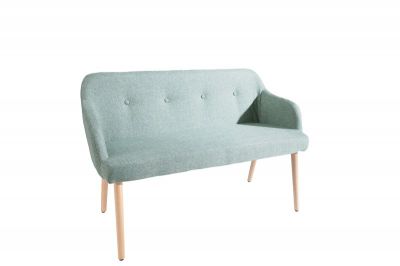 Sofa Ławka Scandinavia lime  - Invicta Interior