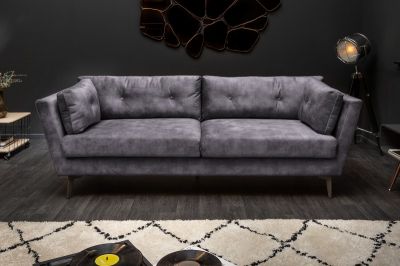 Sofa Marvelous szara - Invicta Interior