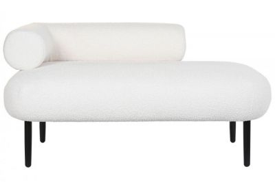 Sofa szezlong Teddy future boucle biała - Item International