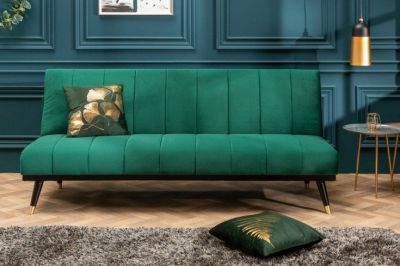 Sofa Wersalka Petit Beaute zielona  - Invicta Interior