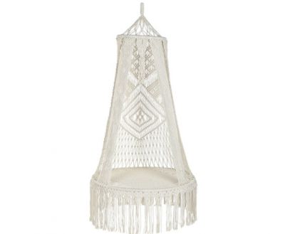 Sofa wisząca Makrama boho lux  - Item International