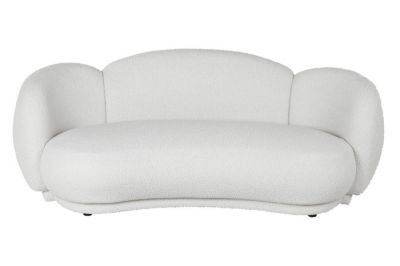 Sofa Japandi cloud boucle biała  - Item International
