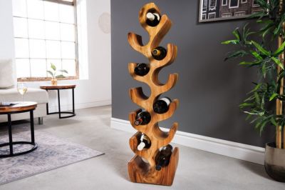 Stojak na wino drewniany Arte 100 cm - Invicta Interior