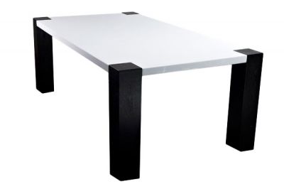 Stół Big Blanc czarny & biały