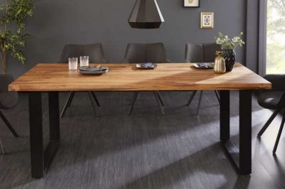 Stół Iron Craft 160 cm drewniany sheesham - Invicta Interior