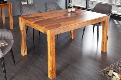 Stół Lagos drewniany 120 cm  - Invicta Interior
