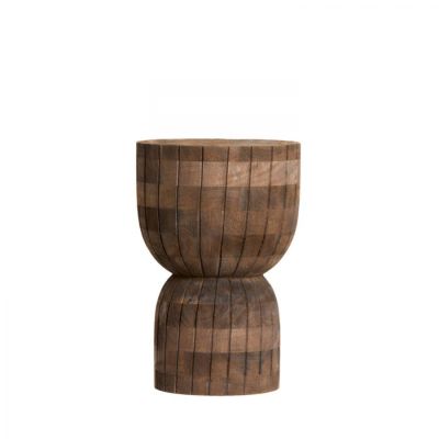 Stolik drewniany Dimaro Barrel - Light & Living