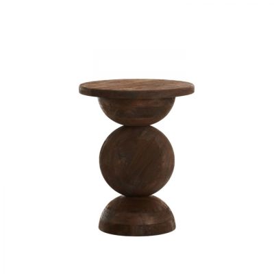 Stolik drewniany Mirto dark brown - Light & Living