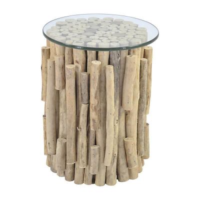 Stolik Flint Stone Driftwood Compact round  