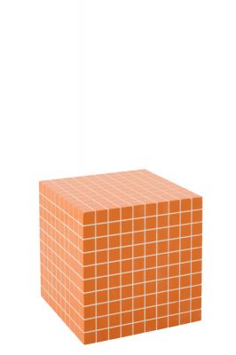 Stolik kawowy Mono Cube orange