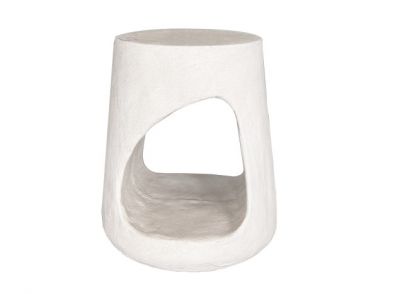 Stolik kawowy Santorini cement biały - Item International