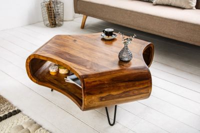 Stolik kawowy Organic Living sheesham retro - Invicta Interior