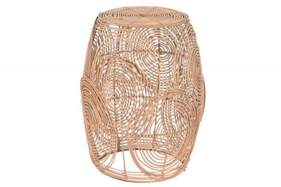Stolik rattanowy Pattern ażurowy boho - Item International