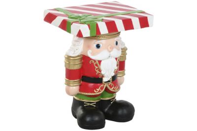 Stolik świąteczny Nutcracker z Prezentem