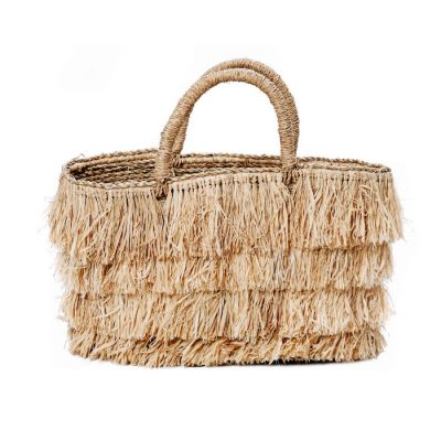 Torebka Boho Bahamas basket z rafii