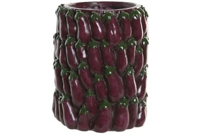 Wazon ceramiczny donica Bakłażany fioletowe - Item International