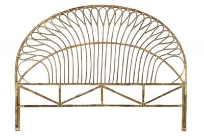 Wezgłowie rattanowe zagłówek boho 177x131 cm - Item International