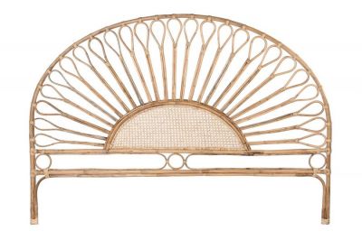 Wezgłowie rattanowe zagłówek boho Sunflower - Item International