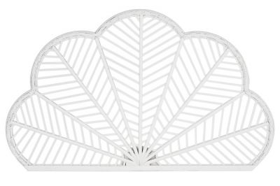 Wezgłowie zagłówek Paw w stylu boho 117 cm białe