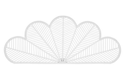 Wezgłowie zagłówek Paw w stylu boho 190 cm biały