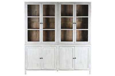 Witryna Eterno White drewno mango 200x230 cm