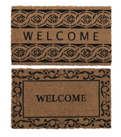 Wycieraczka kokosowa duża Welcome 75 x 45 cm