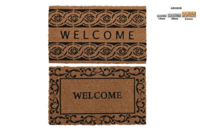 Wycieraczka kokosowa duża Welcome 75 x 45 cm